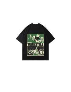 Áo Thun Đen "TURNSTILE"